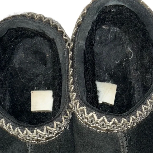 UGG Tasman 2 black leather Slipper/clogs - Picture 8 of 8